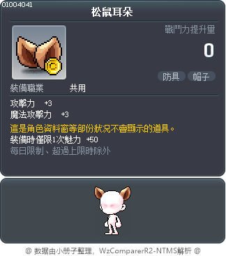 松鼠耳朵 Tooltip