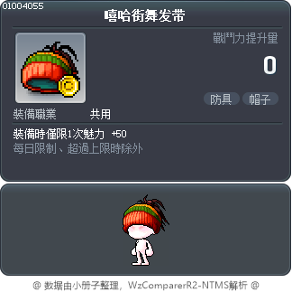 嘻哈街舞发带 Tooltip