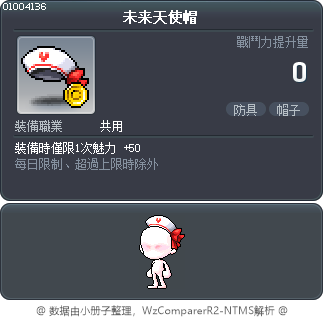 未来天使帽 Tooltip