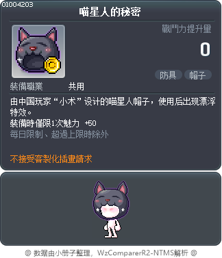喵星人的秘密 Tooltip
