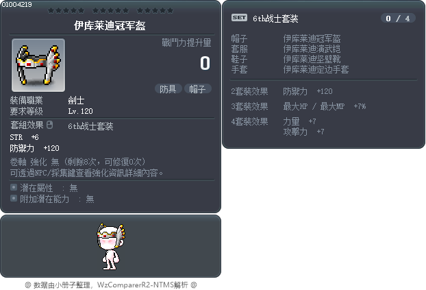 伊库莱迪冠军盔 Tooltip