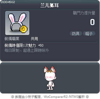 兰儿狐耳 Tooltip