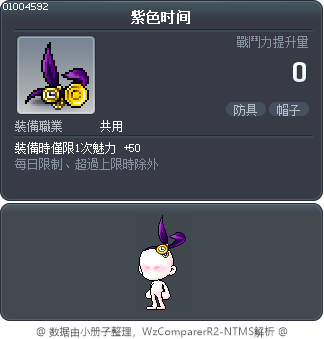 紫色时间 Tooltip