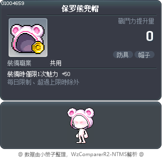 保罗熊兜帽 Tooltip