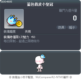 蓝色俏皮小皇冠 Tooltip