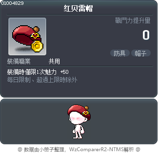 红贝雷帽 Tooltip