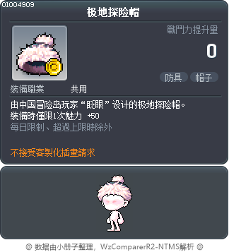 极地探险帽 Tooltip