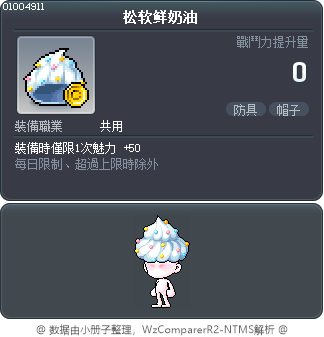 松软鲜奶油 Tooltip