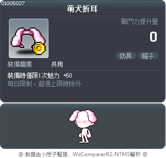 萌犬折耳 Tooltip