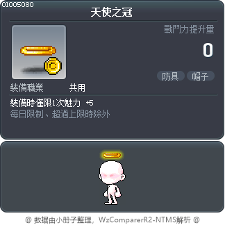 天使之冠 Tooltip