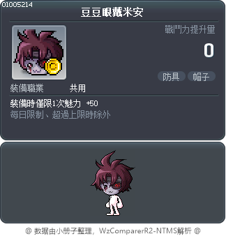 豆豆眼戴米安 Tooltip
