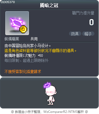 魇暗之冠 Tooltip