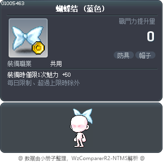 蝴蝶结 (蓝色) Tooltip