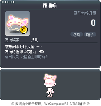 酣睡喵 Tooltip