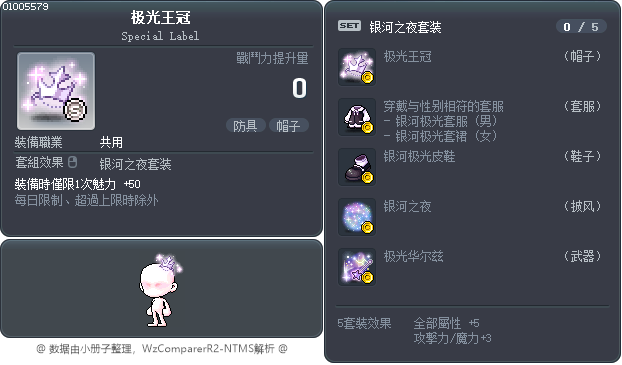 极光王冠 Tooltip