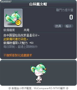 山林魔女帽 Tooltip