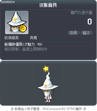 汉斯面具 Tooltip