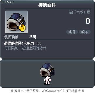 柳德面具 Tooltip