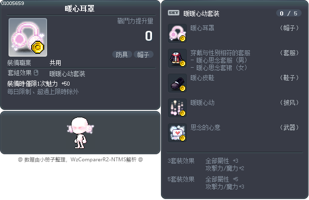 暖心耳罩 Tooltip