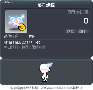 落星蝴蝶 Tooltip