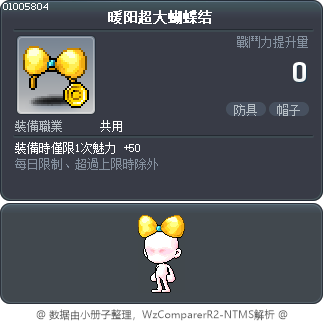 暖阳超大蝴蝶结 Tooltip
