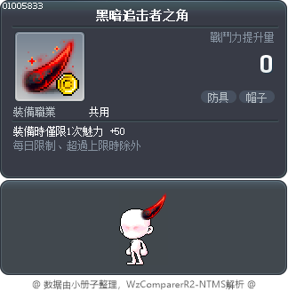 黑暗追击者之角 Tooltip