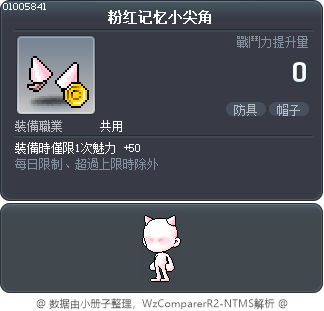 粉红记忆小尖角 Tooltip