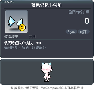 蓝色记忆小尖角 Tooltip