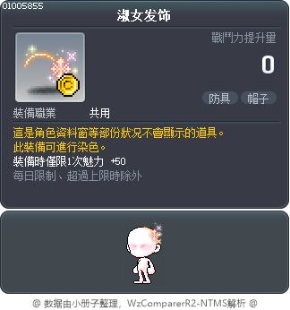 淑女发饰 Tooltip