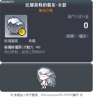 比耶莫特的假发-女款 Tooltip