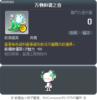 万物和谐之音 Tooltip