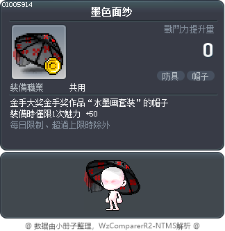 墨色面纱 Tooltip