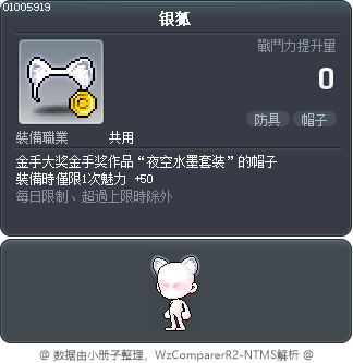银狐 Tooltip