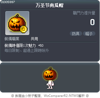 万圣节南瓜帽 Tooltip