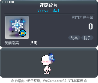 迷惑碎片 Tooltip
