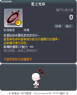 星之光环 Tooltip