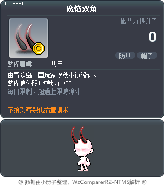 魔焰双角 Tooltip