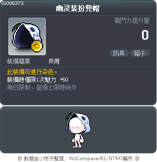 幽灵装扮兜帽 Tooltip