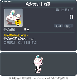 晚安奥尔卡眼罩 Tooltip