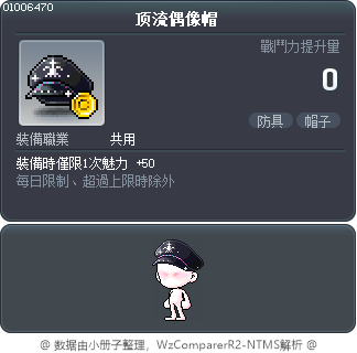 顶流偶像帽 Tooltip