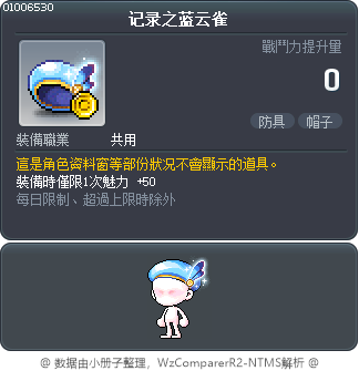 记录之蓝云雀 Tooltip