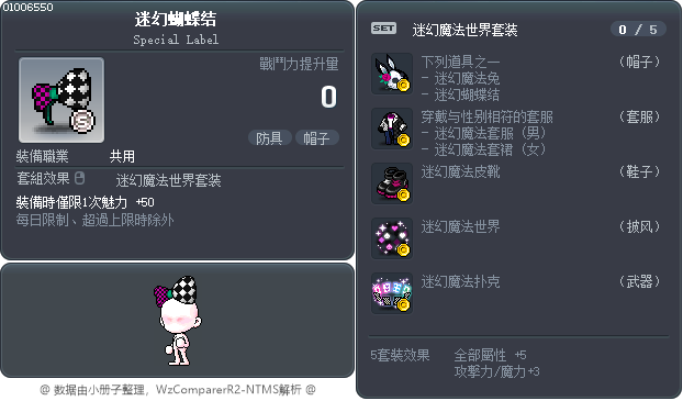 迷幻蝴蝶结 Tooltip