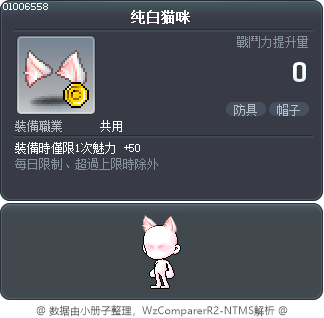 纯白猫咪 Tooltip