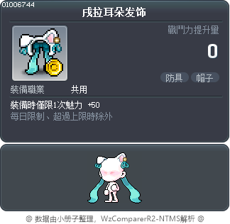 戌拉耳朵发饰 Tooltip