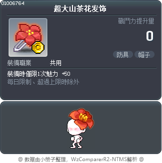 超大山茶花发饰 Tooltip