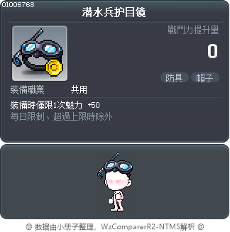 潜水兵护目镜 Tooltip