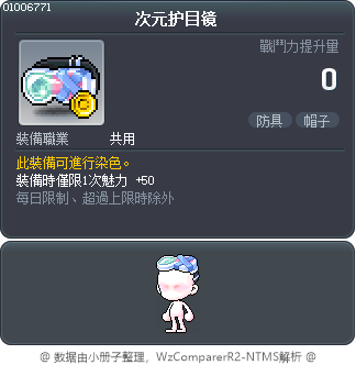 次元护目镜 Tooltip