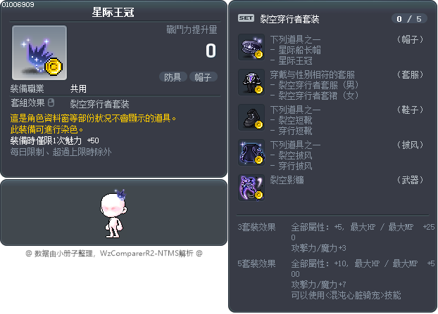 星际王冠 Tooltip