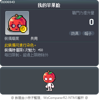 我的苹果脸 Tooltip