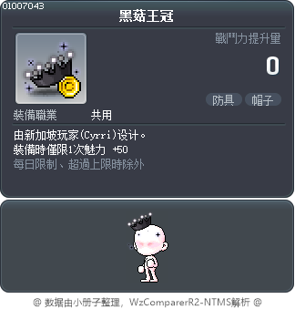 黑菇王冠 Tooltip
